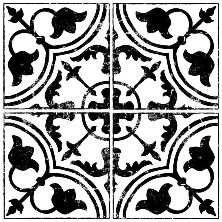 Cubano Field Tile 12x12 Decor Stamp - IOD - Mill Creek Mercantile