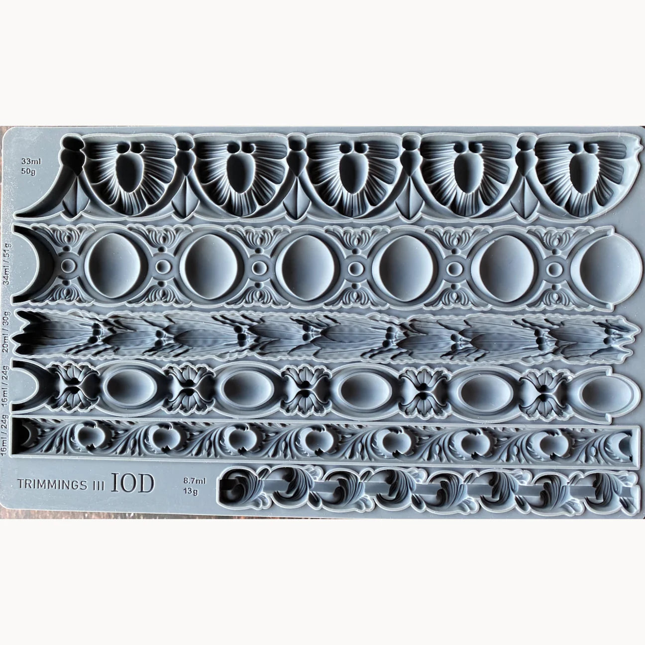 Trimmings 3 6x10 IOD Mould