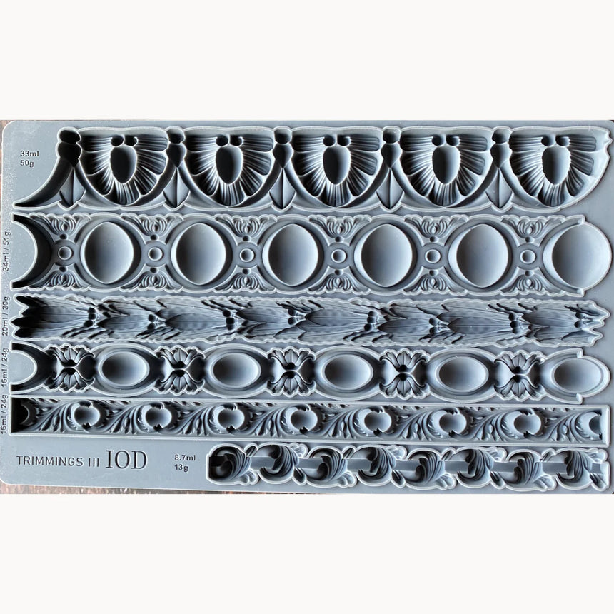 Trimmings III 6x10 IOD Mould
